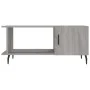Mesa de centro madera contrachapada gris Sonoma 90x50x40 cm by , Coffee table - Ref: Foro24-829506, Price: 46,69 €, Discount: %