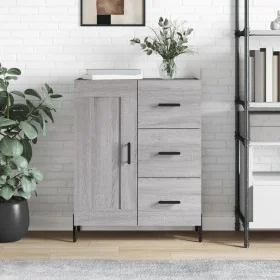 Aparador de madera de ingeniería gris Sonoma 69,5x34x90 cm by , Sideboards - Ref: Foro24-830274, Price: 77,61 €, Discount: %