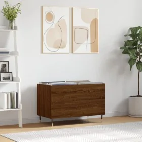 Mueble discos madera contrachapada roble marrón 74,5x38x48 cm von , CD- und DVD-Speicher - Ref: Foro24-831723, Preis: 51,64 €...