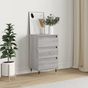 Aparador madera de ingeniería gris Sonoma 40x35x70 cm de , Aparadores - Ref: Foro24-831090, Precio: 60,34 €, Descuento: %