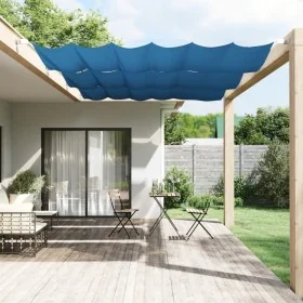Toldo vertical tela oxford azul 140x270 cm de , Sombrillas - Ref: Foro24-148458, Precio: 17,59 €, Descuento: %