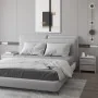 Mesita noche 2 uds madera ingeniería gris Sonoma 45x34,5x44,5cm by , Nightstands - Ref: Foro24-813041, Price: 78,88 €, Discou...
