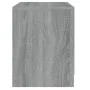 Mesita noche 2 uds madera ingeniería gris Sonoma 45x34,5x44,5cm by , Nightstands - Ref: Foro24-813041, Price: 78,88 €, Discou...