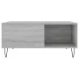 Mesa de centro madera contrachapada gris Sonoma 80x80x36,5 cm by , Coffee table - Ref: Foro24-830786, Price: 59,68 €, Discoun...
