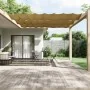Toldo vertical beige 140x1000 cm tela oxford de , Sombrillas - Ref: Foro24-148267, Precio: 46,49 €, Descuento: %