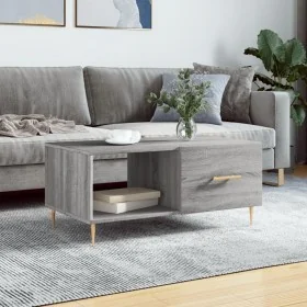 Mesa de centro madera contrachapada gris Sonoma 90x50x40 cm de , Mesas de centro - Ref: Foro24-829202, Precio: 61,86 €, Descu...