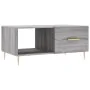 Mesa de centro madera contrachapada gris Sonoma 90x50x40 cm de , Mesas de centro - Ref: Foro24-829202, Precio: 61,86 €, Descu...