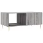 Mesa de centro madera contrachapada gris Sonoma 90x50x40 cm de , Mesas de centro - Ref: Foro24-829202, Precio: 61,86 €, Descu...