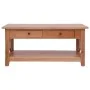 Mesa de centro de madera maciza de caoba 100x55x46 cm de , Mesas de centro - Ref: Foro24-283838, Precio: 222,87 €, Descuento: %