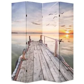 Biombo divisor plegable 160x170 cm lago by , Room dividers - Ref: Foro24-245882, Price: 131,61 €, Discount: %