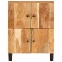 Aparador con 4 puertas madera maciza de acacia 60x33x75 cm de , Aparadores - Ref: Foro24-352918, Precio: 142,65 €, Descuento: %