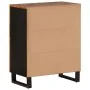 Aparador con 4 puertas madera maciza de acacia 60x33x75 cm de , Aparadores - Ref: Foro24-352918, Precio: 142,65 €, Descuento: %