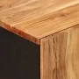 Aparador con 4 puertas madera maciza de acacia 60x33x75 cm de , Aparadores - Ref: Foro24-352918, Precio: 142,65 €, Descuento: %