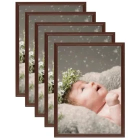 Marcos de fotos collage de mesa 5 uds rojo oscuro 13x18 cm by , Photo frames - Ref: Foro24-332662, Price: 14,16 €, Discount: %