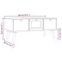 Mesa de centro con cajones madera contrachapada 80x40x35,5 cm by , Coffee table - Ref: Foro24-352158, Price: 74,40 €, Discoun...