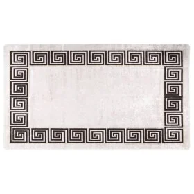 Alfombra lavable antideslizante beige claro 190x300 cm de , Alfombras - Ref: Foro24-337950, Precio: 99,95 €, Descuento: %
