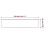 Toldo vertical beige 60x420 cm tela oxford de , Sombrillas - Ref: Foro24-148250, Precio: 24,31 €, Descuento: %