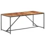 Mesa de comedor madera maciza 180x90x76 cm by , Kitchen and dining tables - Ref: Foro24-286343, Price: 206,06 €, Discount: %