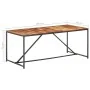 Mesa de comedor madera maciza 180x90x76 cm by , Kitchen and dining tables - Ref: Foro24-286343, Price: 206,06 €, Discount: %