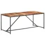 Mesa de comedor madera maciza 180x90x76 cm by , Kitchen and dining tables - Ref: Foro24-286343, Price: 206,06 €, Discount: %