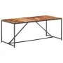 Mesa de comedor madera maciza 180x90x76 cm by , Kitchen and dining tables - Ref: Foro24-286343, Price: 206,06 €, Discount: %