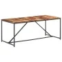 Mesa de comedor madera maciza 180x90x76 cm by , Kitchen and dining tables - Ref: Foro24-286343, Price: 206,06 €, Discount: %