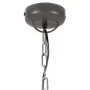 Lámpara colgante industrial hierro gris y madera 35 cm E27 by , Lamps - Ref: Foro24-320887, Price: 57,54 €, Discount: %