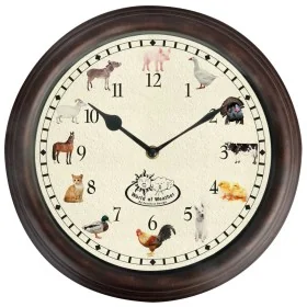 Esschert Design Reloj con sonidos de animales de granja by , Wall clocks - Ref: Foro24-428856, Price: 23,21 €, Discount: %