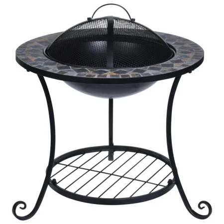ProGarden Brasero con diseño de mosaico 58x58x44 cm de , Chimeneas - Ref: Foro24-436196, Precio: 88,68 €, Descuento: %