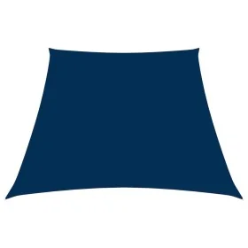 Toldo de vela trapezoidal de tela oxford azul 3/5x4 m de , Sombrillas - Ref: Foro24-135573, Precio: 63,00 €, Descuento: %