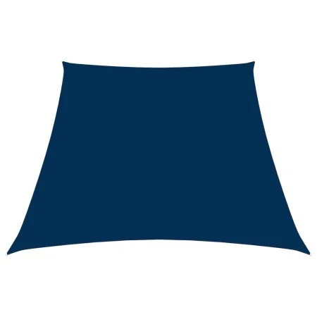 Toldo de vela trapezoidal de tela oxford azul 3/5x4 m de , Sombrillas - Ref: Foro24-135573, Precio: 63,00 €, Descuento: %