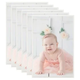Marcos foto collage de pared/mesa 5 uds plateado MDF 59,4x84 cm by , Photo frames - Ref: Foro24-332193, Price: 85,39 €, Disco...