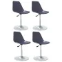 Sillas de comedor giratorias 4 unidades PP lila de , Sillas de comedor - Ref: Foro24-338276, Precio: 134,94 €, Descuento: %