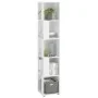 FMD Estantería de esquina con 10 compartimentos laterales blanco de , Librerías y estanterías - Ref: Foro24-433865, Precio: 1...