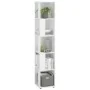 FMD Estantería de esquina con 10 compartimentos laterales blanco de , Librerías y estanterías - Ref: Foro24-433865, Precio: 1...