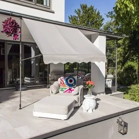 HI Toldo móvil gris 200x120 cm de , Toldos - Ref: Foro24-435293, Precio: 110,56 €, Descuento: %