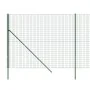 Cerca de alambre de acero galvanizado verde 1,4x10 m von , Zaunpaneele - Ref: Foro24-154051, Preis: 93,53 €, Rabatt: %