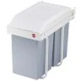 Hailo Papelera de armario Multi-Box Duo tamaño L 2x14 L crema 3659-001 de , Cubos de la basura y papeleras - Ref: Foro24-4154...