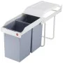 Hailo Papelera de armario Multi-Box Duo tamaño L 2x14 L crema 3659-001 de , Cubos de la basura y papeleras - Ref: Foro24-4154...