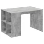 FMD Escritorio con estantes laterales color hormigón 117x73x75 cm de , Escritorios - Ref: Foro24-428731, Precio: 194,37 €, De...