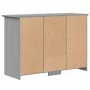 Aparador BODO madera maciza de pino gris 115,5x44x80 cm de , Aparadores - Ref: Foro24-355067, Precio: 226,42 €, Descuento: %