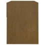 Mesitas de noche 2 uds pino macizo marrón miel 40x31x40 cm de , Mesitas de noche - Ref: Foro24-808070, Precio: 68,01 €, Descu...