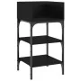 Mesita de noche madera de ingeniería negro 35x34,5x70 cm de , Mesitas de noche - Ref: Foro24-825883, Precio: 39,48 €, Descuen...