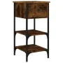 Mesitas noche 2 uds madera ingeniería roble ahumado 34x36x70 cm by , Nightstands - Ref: Foro24-825978, Price: 78,80 €, Discou...