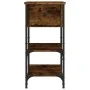 Mesitas noche 2 uds madera ingeniería roble ahumado 34x36x70 cm by , Nightstands - Ref: Foro24-825978, Price: 78,80 €, Discou...