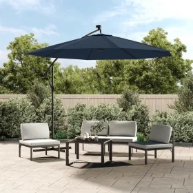 Tela de repuesto para sombrilla voladiza azul 350 cm by , Fabrics for umbrellas and awnings - Ref: Foro24-313812, Price: 32,7...