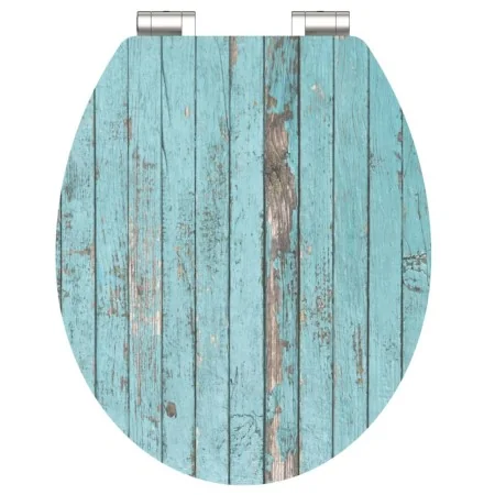 SCHÜTTE Tapa de váter con cierre suave brillante MDF BLUE WOOD von , Toiletten- und Bidetsitze - Ref: Foro24-438752, Preis: 5...