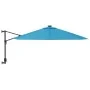 Sombrilla de pared con LED verde azul mar 290 cm de , Sombrillas - Ref: Foro24-362894, Precio: 113,82 €, Descuento: %