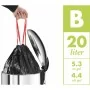 Hailo Cubo con pedal Oko Duo Plus tamaño L 17+9 l blanco 0630-230 de , Cubos de la basura y papeleras - Ref: Foro24-415427, P...