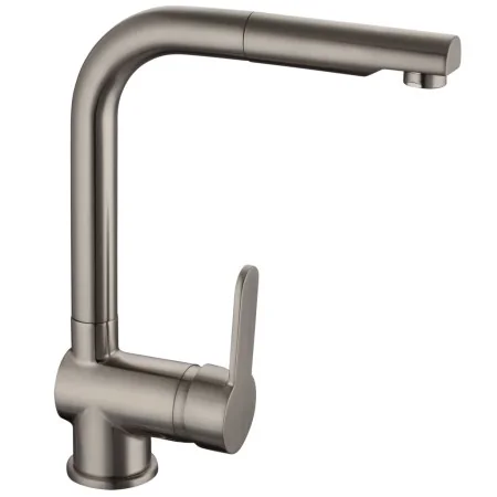 SCHÜTTE Grifo mezclador de fregadero LONDON acero inoxidable de , Grifos - Ref: Foro24-425827, Precio: 103,35 €, Descuento: %